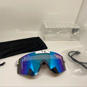 Pit Viper Absolute Freedom Polarized Glasses New in Box 1776OBVI